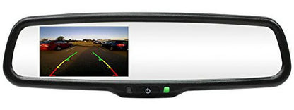 Rostra 250-8240 4.3" LCD Rearview Mirror with Two Video inputs & Quick-touch
