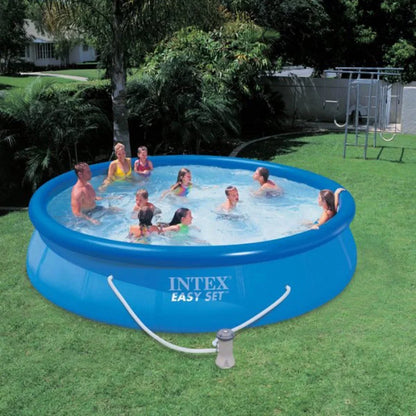 Intex 12' x 30" Above Ground Pool w/ Filter Pump Sizeystem & Filter Cartridge