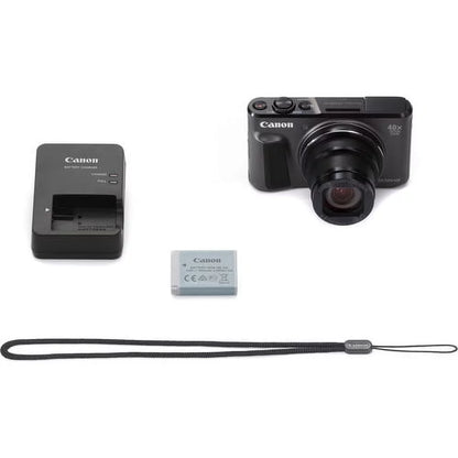 Canon Powershot Sizex720 Hs Digital Camera + Pixibytes Cleaning Cloth